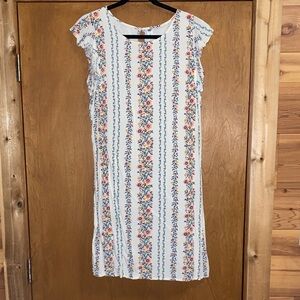 Old Navy floral flowy dress